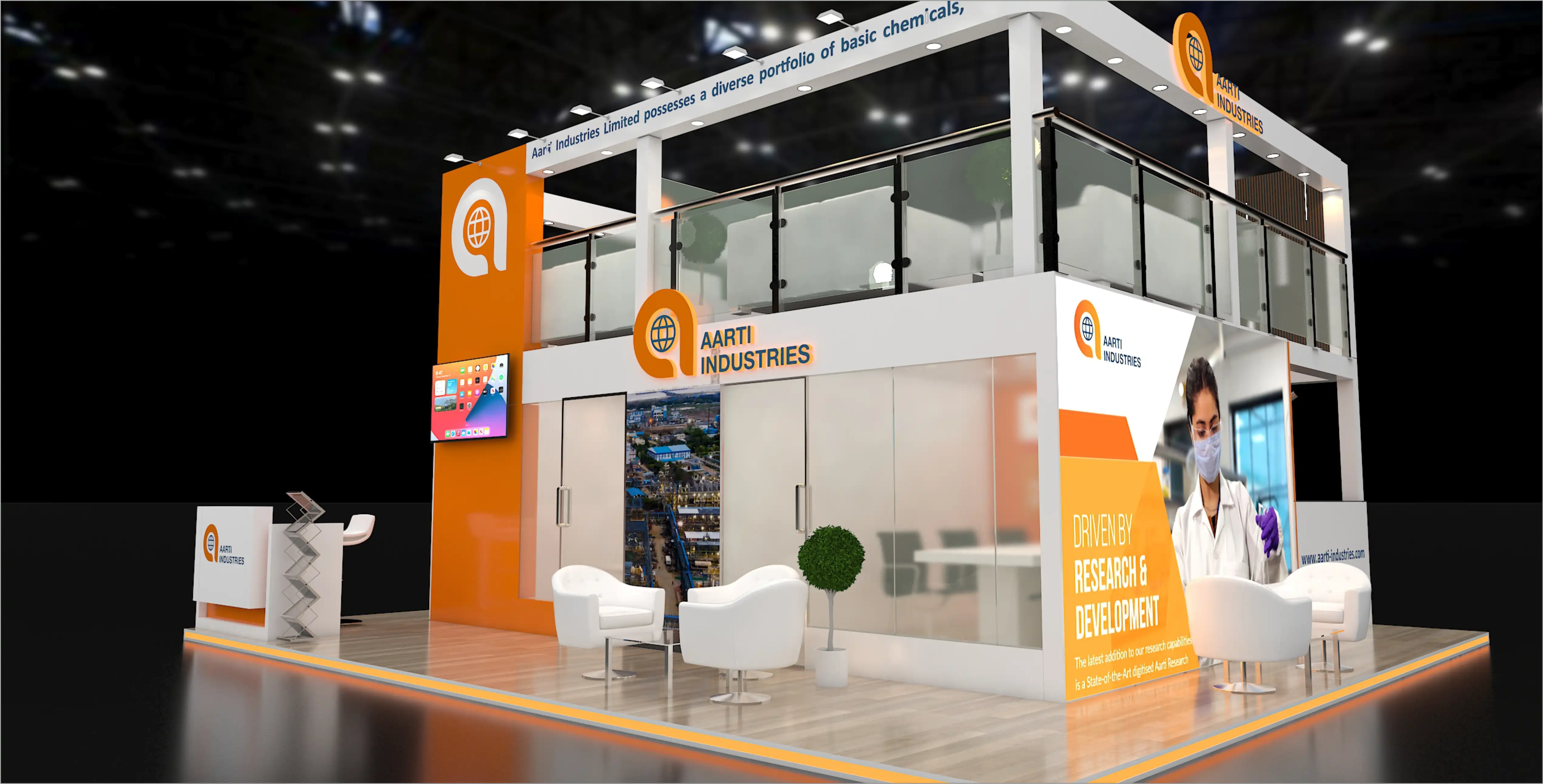 Expotree Exhibition Stall - Bharat Mandapam Delhi Exhibition Stall 5